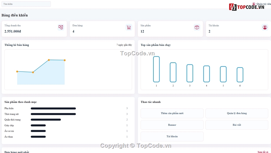 web đồ án,code đồ án,code bán hàng